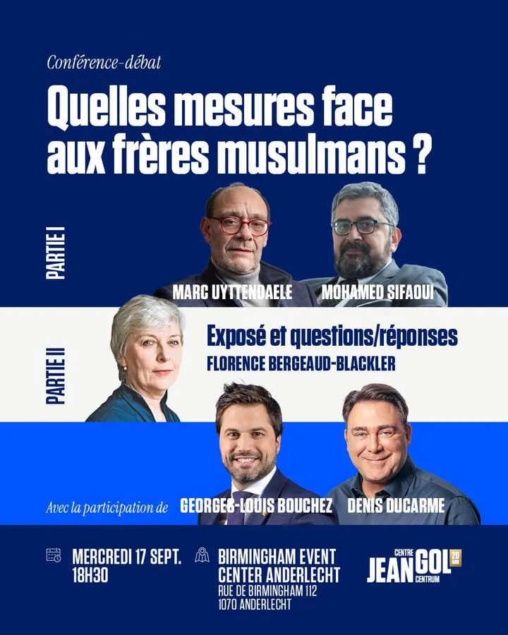 Conférence à BRUXELLES avec Florence Bergeaud-Blackler 