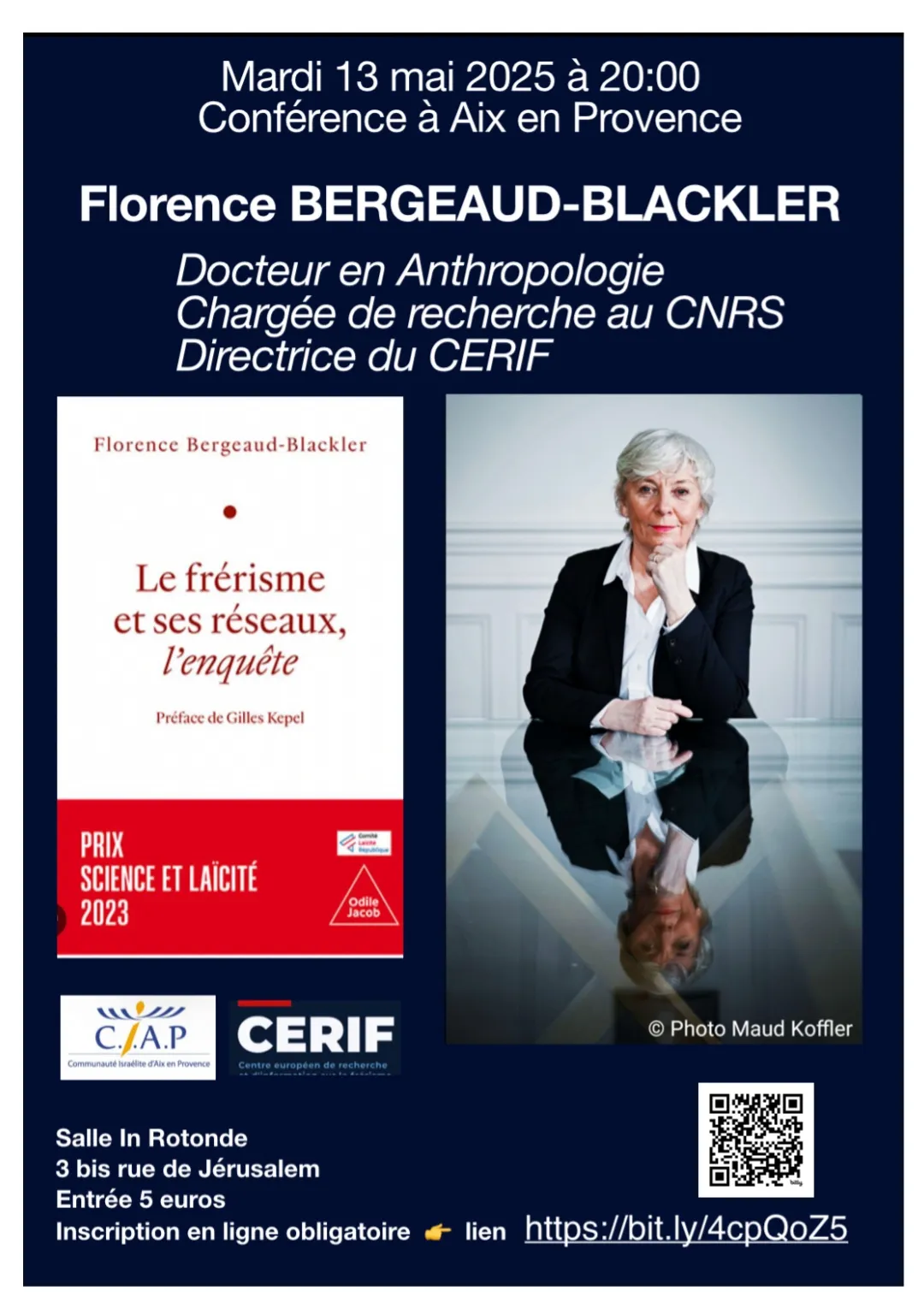 Conférence Dr Bergeaud-Blackler à Aix en Provence