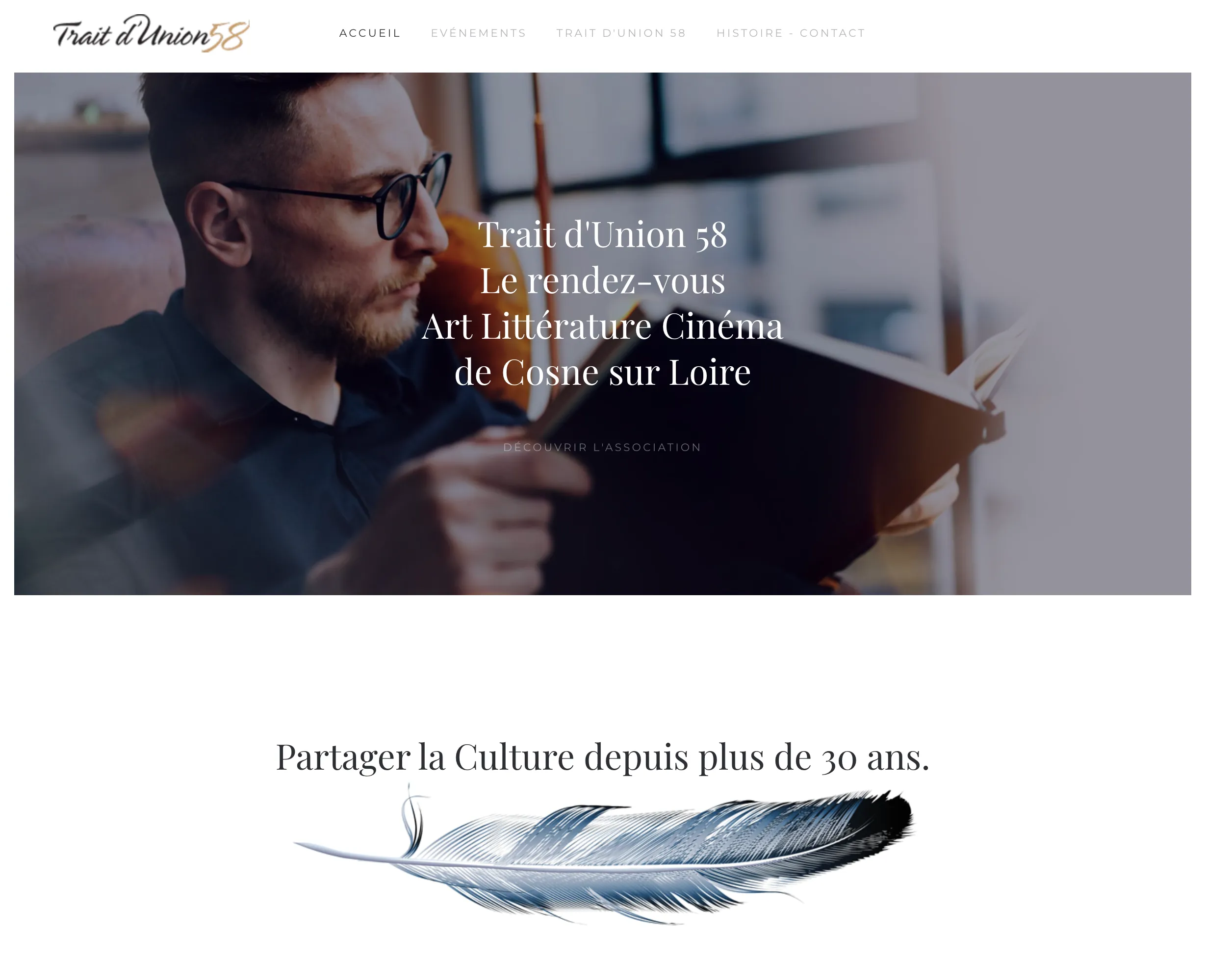 COSNE-SUR-LOIRE (Nièvre) Salon du Livre Trait d'union 58