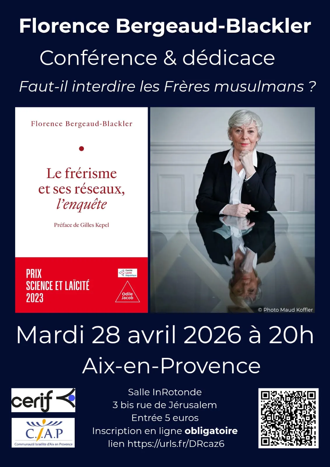Conférence dédicace : faut-il interdire les Frères musulmans ?