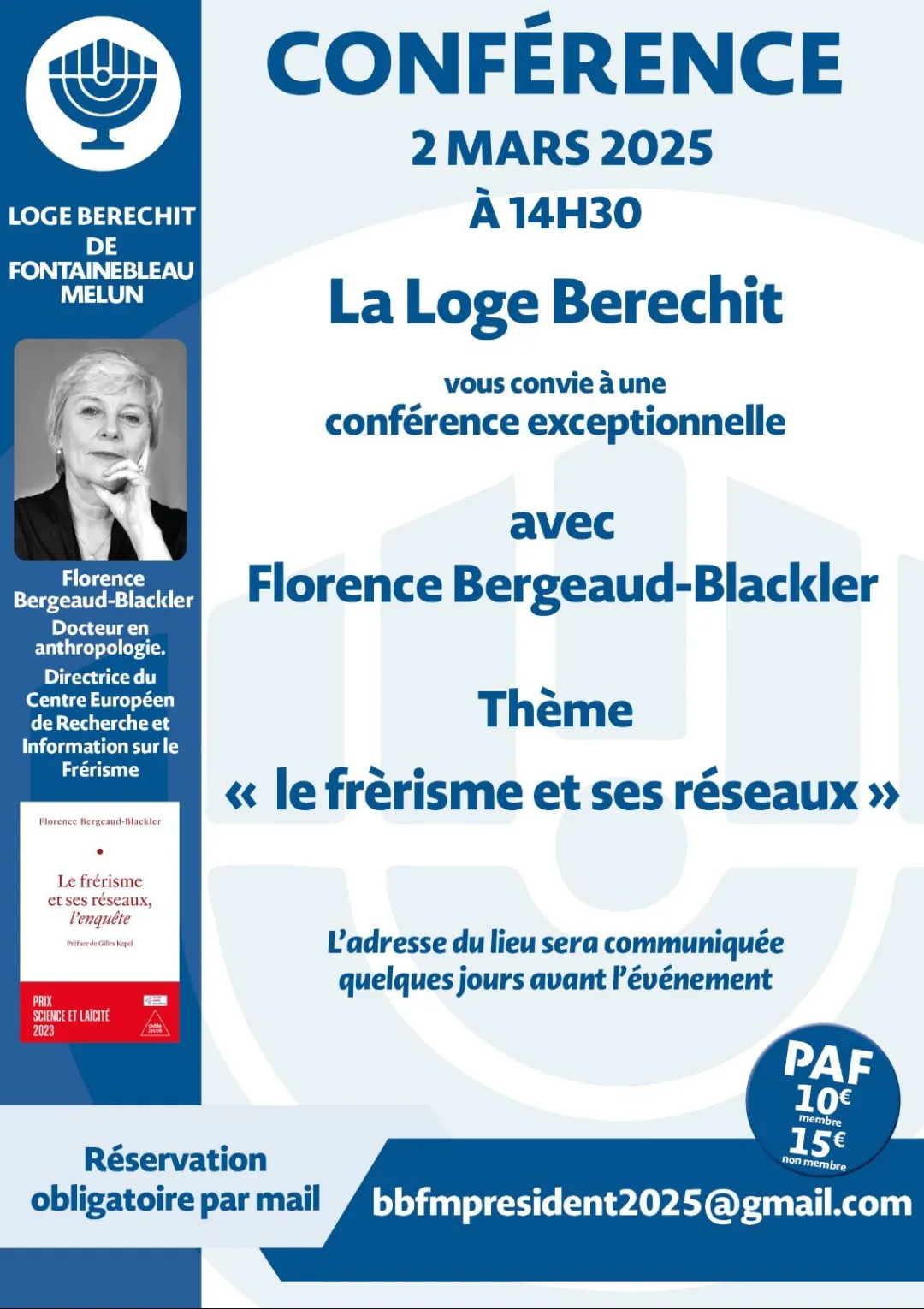 Loge BERECHIT Fontainebleau Melun