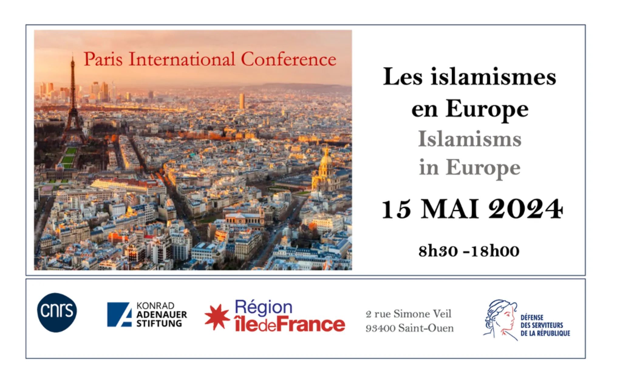 PARIS Les Islamismes en Europe