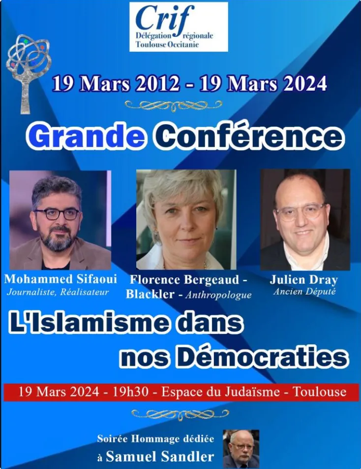 TOULOUSE L'islamisme dans nos démocraties. 